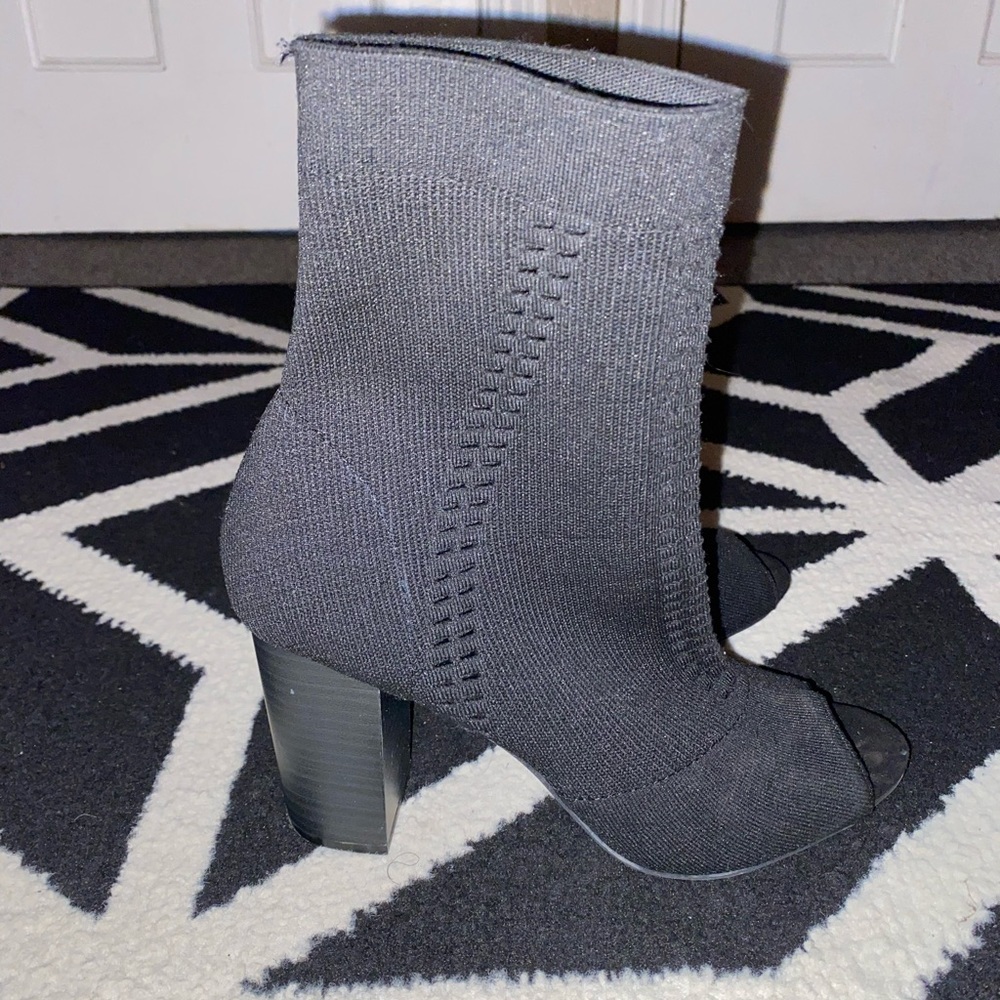 Peep toe heels